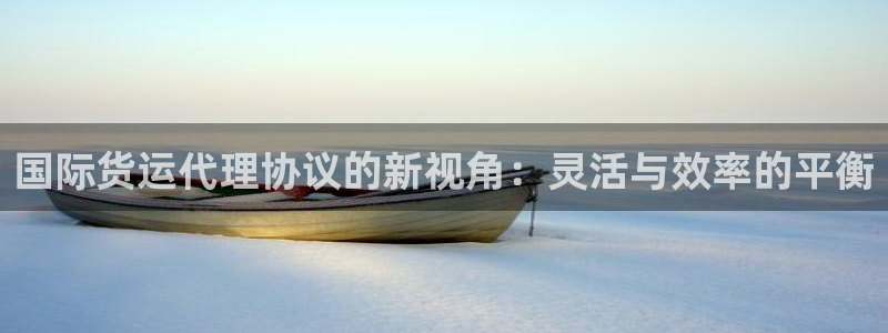 下载okpay钱包：国际货运代理协议的新视角：灵活与效率