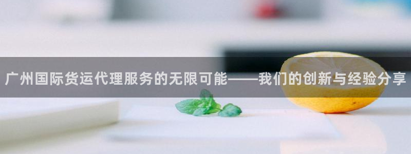 okpay钱包地址是什么：广州国际货运代理服务的无限可能