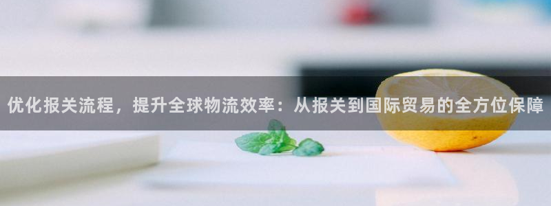okpay钱包最新下载地址：优化报关流程，提升全球物流效